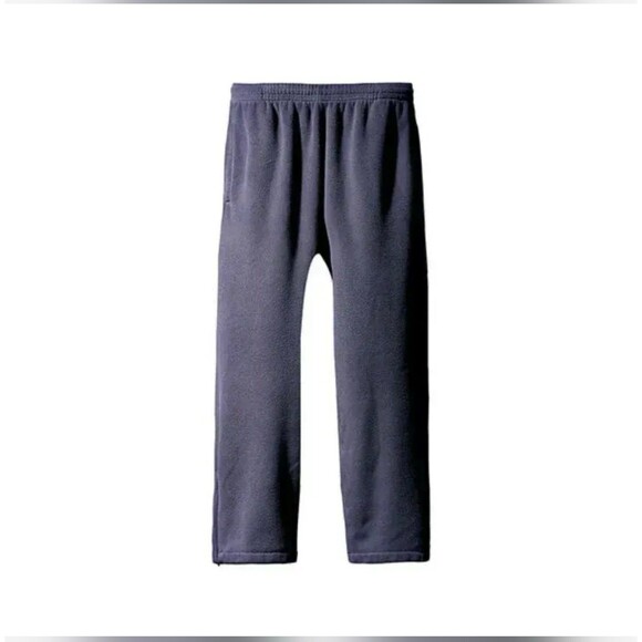 Yeezy Gap Polar Fleece Regular Fit Pant Navy Sz XS - Picture 1 of 4